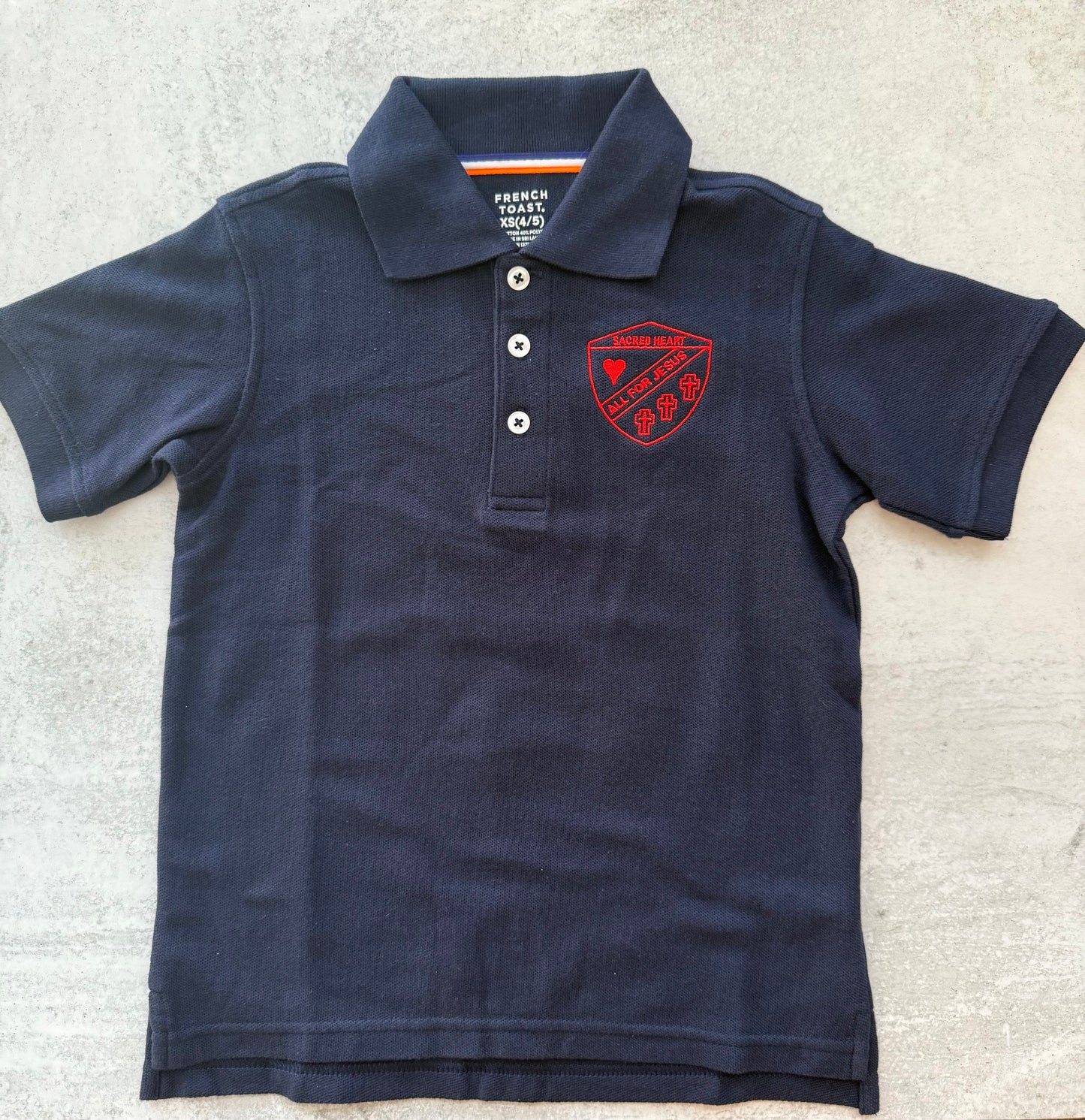 Sacred Heart Navy Polo