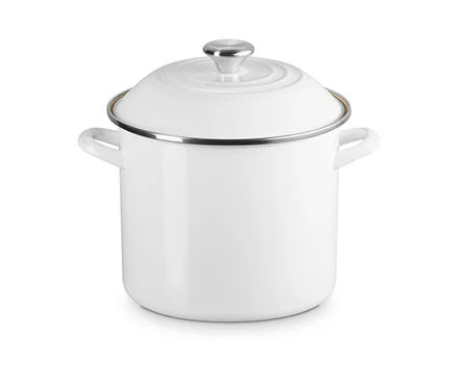 TRADITIONAL STOCKPOT 10QT WHITE