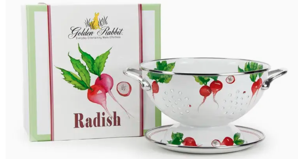 GOLDEN RABBIT RADISH COLANDER